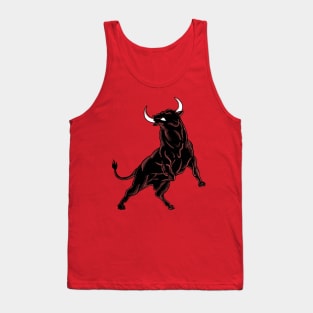 Angry Bull Tank Top